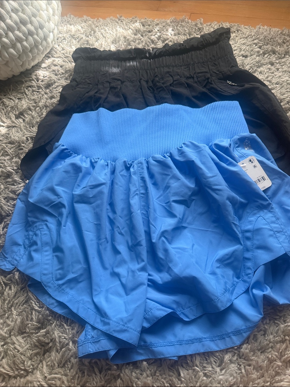 FP movement by Free People. 2 or, med, blue and black athletic shirts-never worn